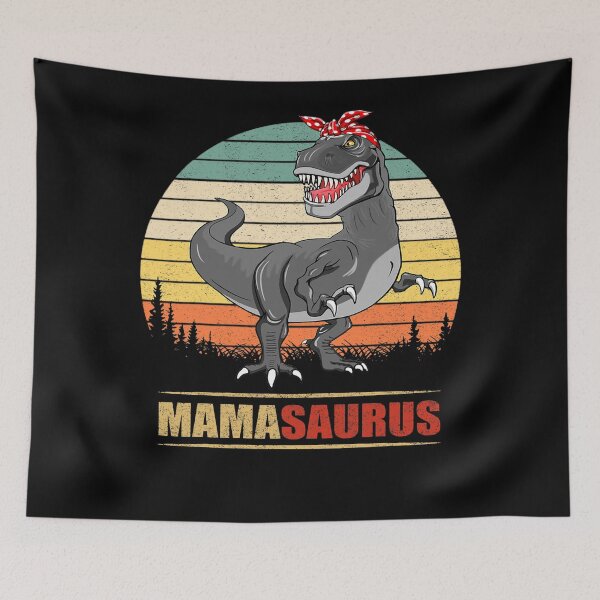 Item preview, Mamasaurus T rex Dinosaur Funny Mama Saurus Family Matching  (3) designed and sold by SpeedyPrints.