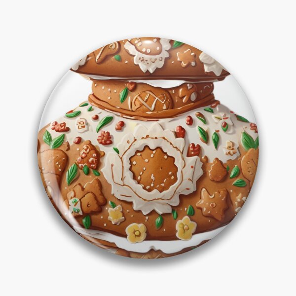 Item preview, Floral Cake Puppet designed and sold by Digistorma.