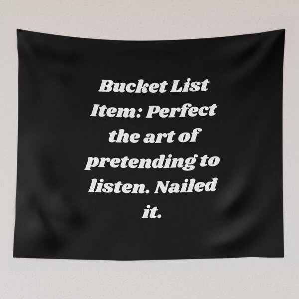 Item preview, BUCKET LIST designed and sold by carlos crane.
