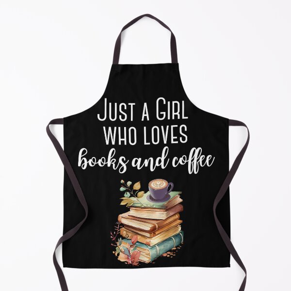 Item preview, Just a girl who loves books and coffee designed and sold by Oreo2020 Creations.