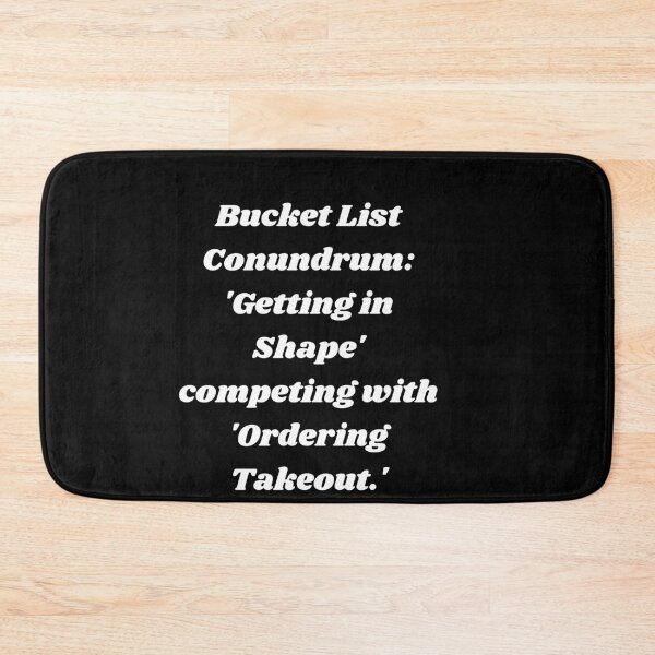 Item preview, BUCKET LIST designed and sold by carlos crane.