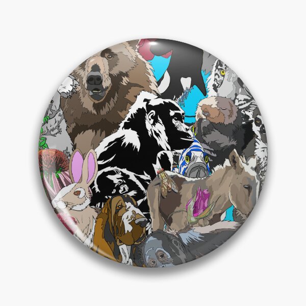 Item preview, Lots of Animals | Gift for Animal Lover designed and sold by Marian Murdoch.