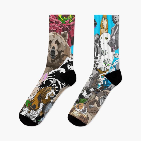 Item preview, Lots of Animals | Gift for Animal Lover designed and sold by Marian Murdoch.