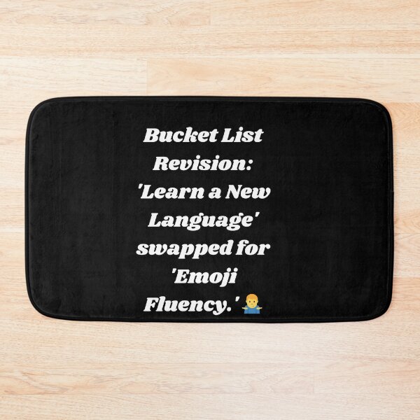 Item preview, BUCKET LIST designed and sold by carlos crane.