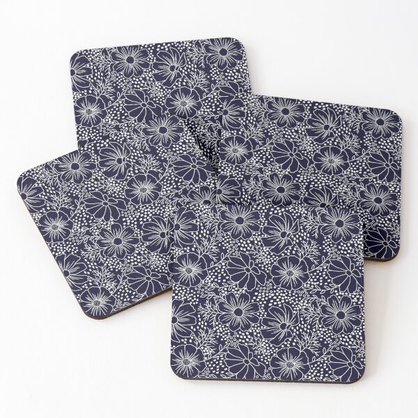 Item preview, Cosmos - Navy Blue designed and sold by monitdesign.