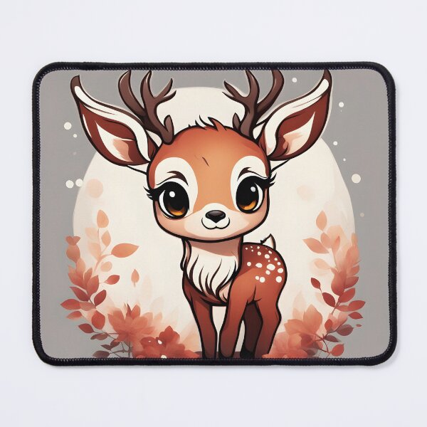 Item preview, Red Deer Chibi With Background designed and sold by The-Chibi-Store.