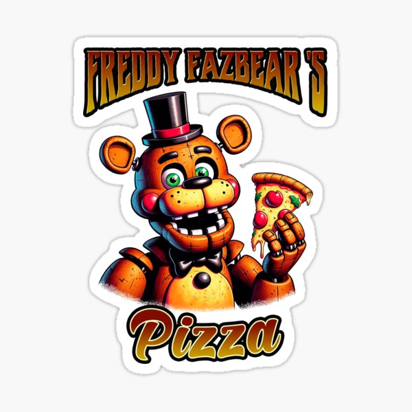 FREDDY'S PIZZAS Sticker by mixijonguitud