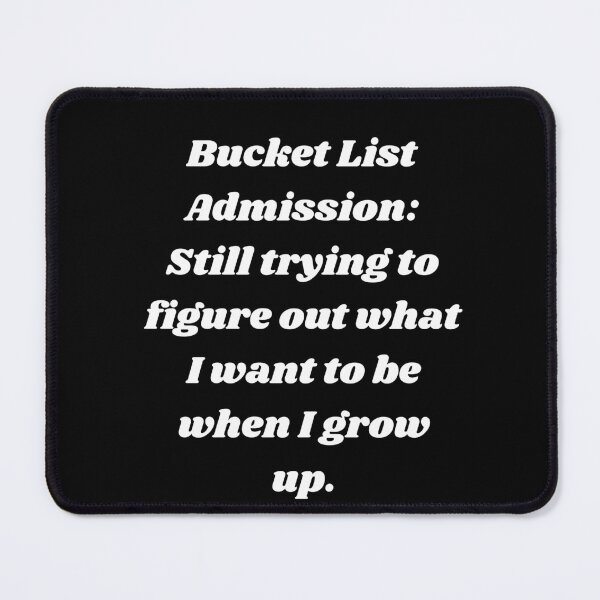 Item preview, BUCKET LIST designed and sold by carlos crane.