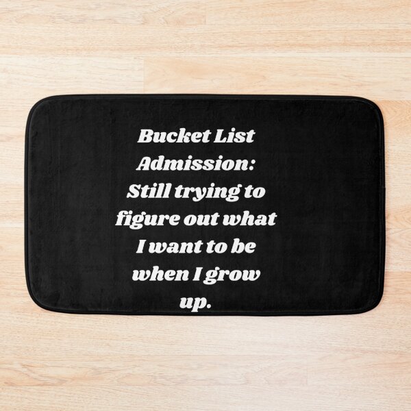 Item preview, BUCKET LIST designed and sold by carlos crane.