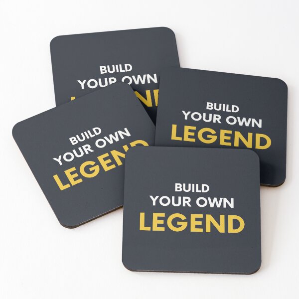 Item preview,  Build Your Own Legend Inspirational Text designed and sold by Anniko Art Studio.