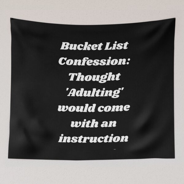 Item preview, BUCKET LIST designed and sold by carlos crane.