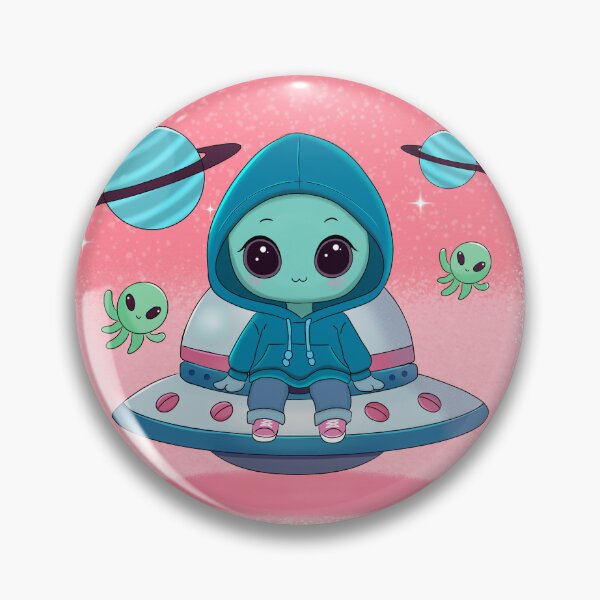 Item preview, Cute Little Alien designed and sold by asillustrator.