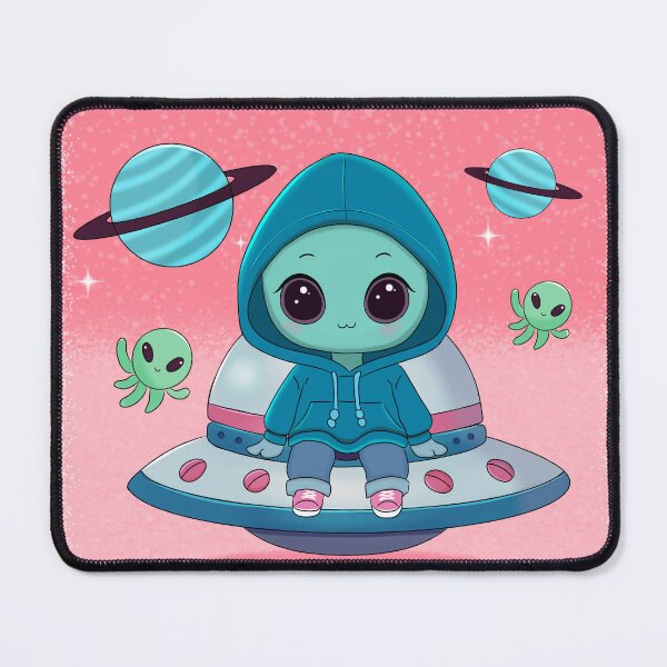 Item preview, Cute Little Alien designed and sold by asillustrator.