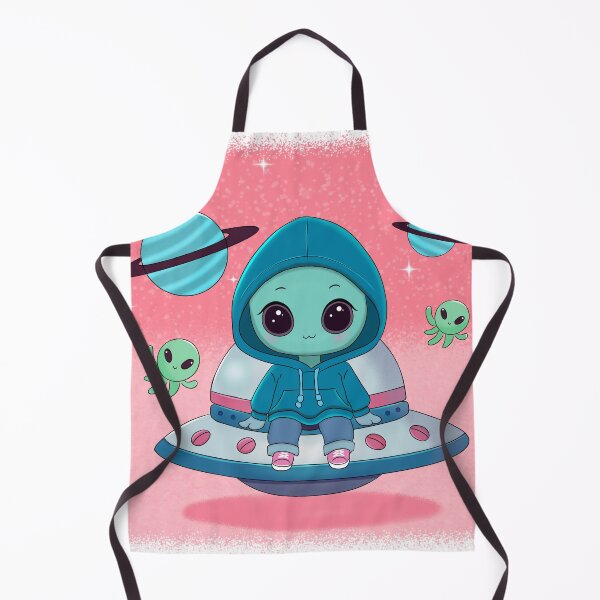 Item preview, Cute Little Alien designed and sold by asillustrator.