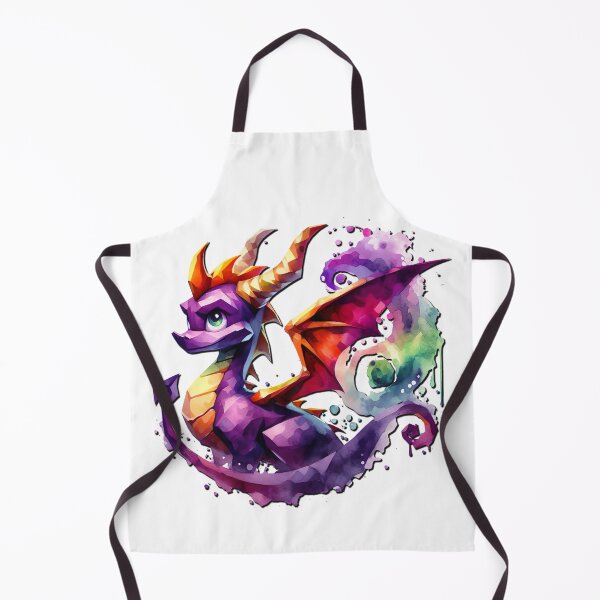 Item preview, Watercolor Spyro - Whimsical Magic of the Playful Dragon designed and sold by MnDShirts.