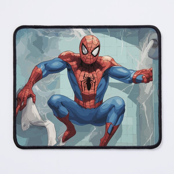 Item preview, Web-Slinging Spider: Spidey web-slinger Hilarious Toilet Paper roll across the bathroom designed and sold by SpideyUniversz.