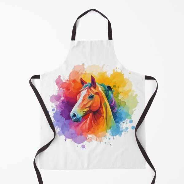 Item preview,  Abstract Horse in Rainbow Colors - Gifts For Horse Fan designed and sold by AniArtPL.