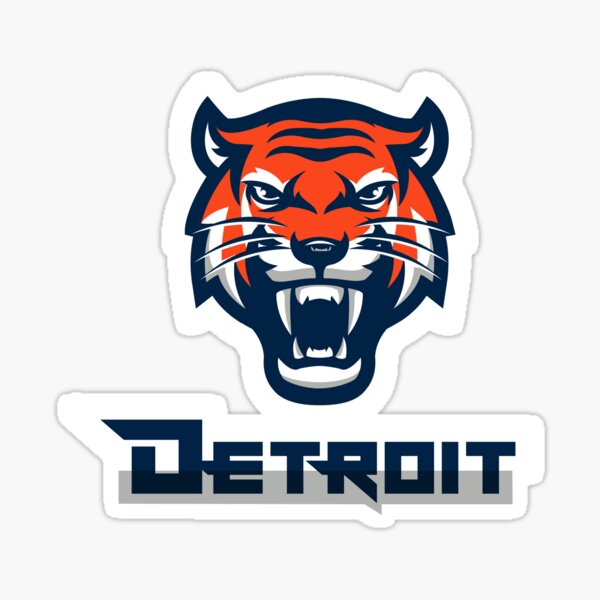 Detroit Tigers Stickers | Redbubble