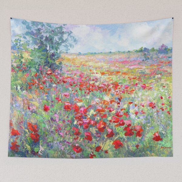 Item preview, Tuscan Wildflower Field designed and sold by LeonDevenice.