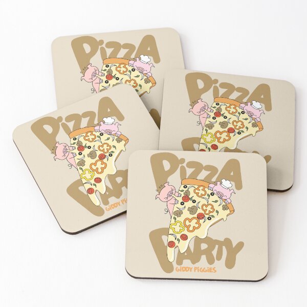 Item preview, Giddy Piggies Love Pizza Party designed and sold by Giddy Piggies.