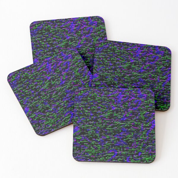 Item preview, Purple and Green Glitching Waves designed and sold by TheRulerofEarth.