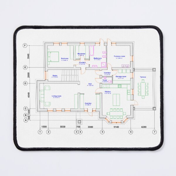 Item preview, Vector apartment floor plan or layout designed and sold by Familyshmot.