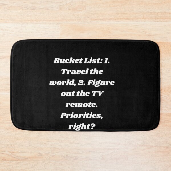 Item preview, BUCKET LIST designed and sold by carlos crane.
