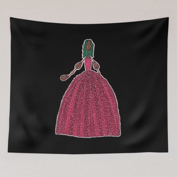Item preview, Pink Ballgown With Heart Embelishments  designed and sold by Rohvanah The Drawn Doll.