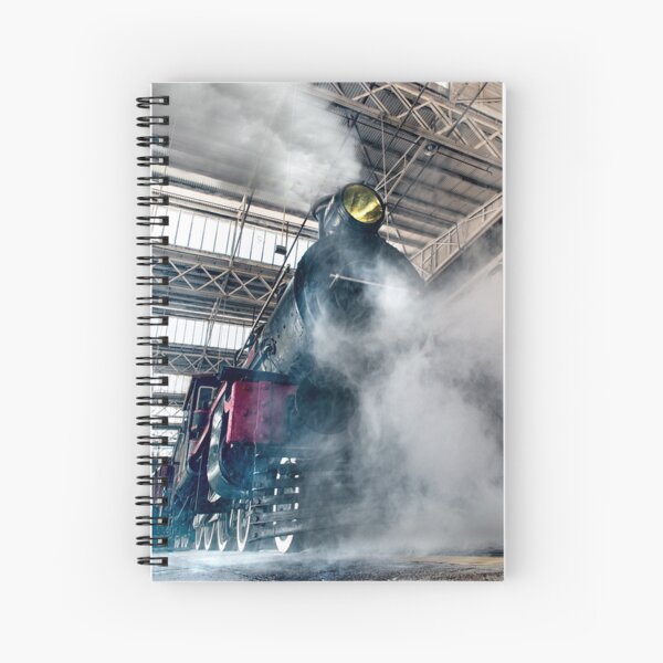 Locomotive à vapeur Cahier à spirale