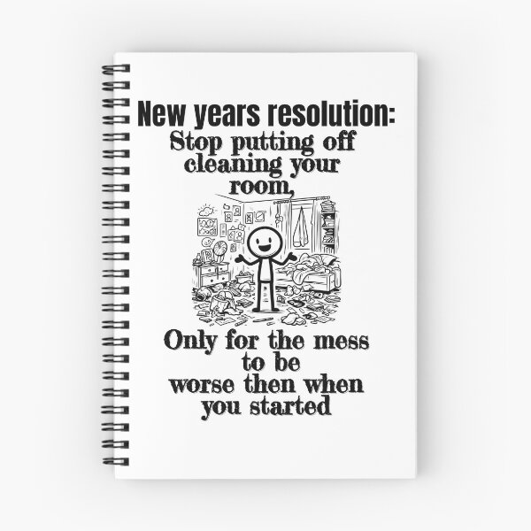 Item preview, New years resolution: to clean your room designed and sold by Fr0mtheMachine.