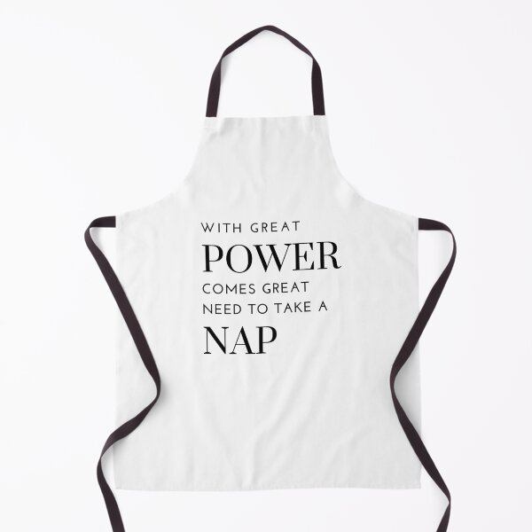 Item preview, With Great Power Comes Great Need To Take A Nap designed and sold by MushroomHut.
