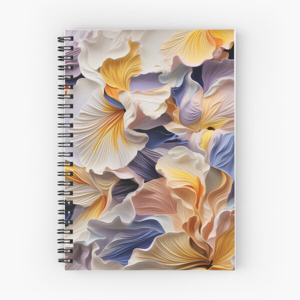 Item preview, Iris Tile 17: Royal Palette Velvet Kisses in Golden Sunbeams and Purple Fire designed and sold by TheBrainArt.