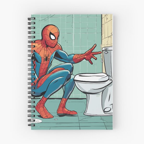 Artikelvorschau, Netzschleudernde Spinne: Spinnennetzschleuder. Urkomische Toilettenpapierrolle durch das Badezimmer entworfen und verkauft von SpideyUniversz.