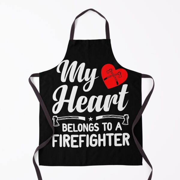 Item preview, My heart belongs to a firefighter designed and sold by Anniebuh.