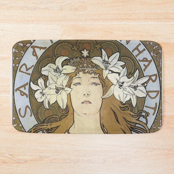 Item preview, En l’Honneur de Sarah Bernhardt, by Alphonse Mucha. (Original colors) designed and sold by MINDTHECHERRY.