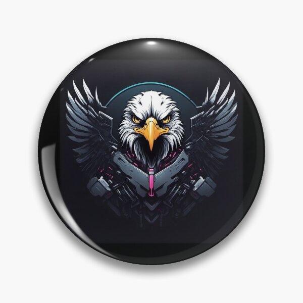 Item preview, American Eagle, Cyborg Patriot, Fantasy, Military designed and sold by Burn-Ego.