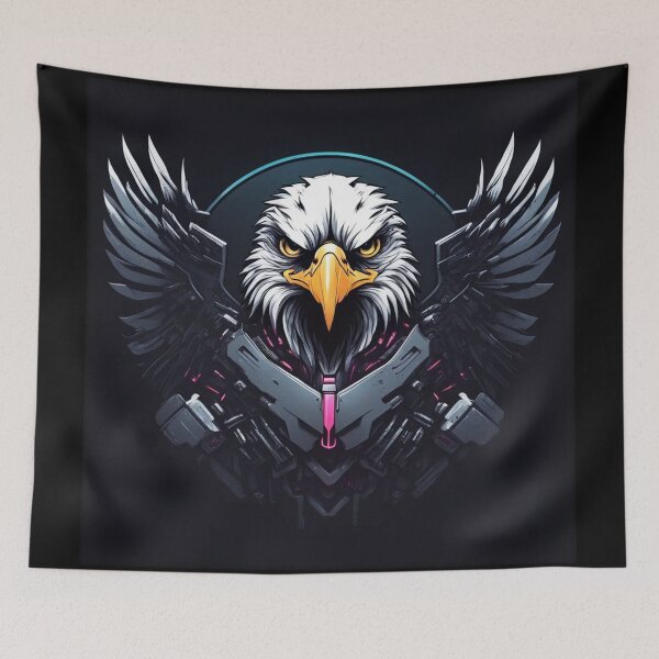 Item preview, American Eagle, Cyborg Patriot, Fantasy, Military designed and sold by Burn-Ego.