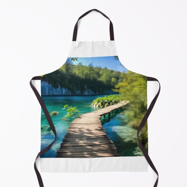 Item preview, A wooden bridge over water designed and sold by johndesign88.