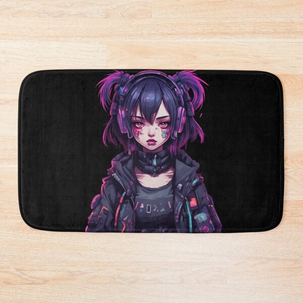 Item preview, Young Cyberpunk Girl, Manga Style, Character Design  designed and sold by Burn-Ego.