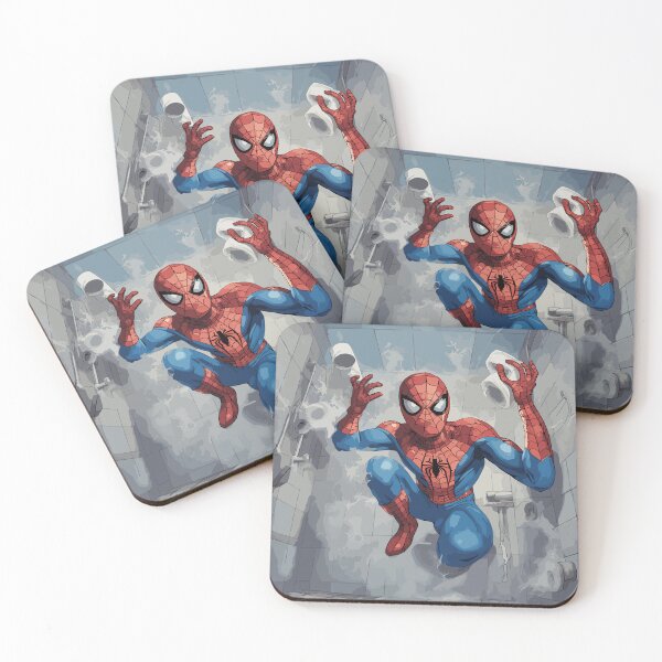Item preview, Web-Slinging Spider: Spidey web-slinger Hilarious Toilet Paper roll across the bathroom  designed and sold by SpideyUniversz.
