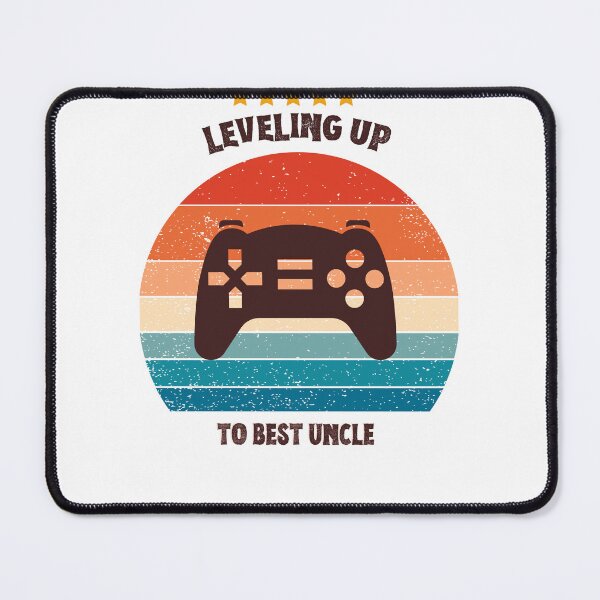 Item preview, leveling up to best uncle funny gift  designed and sold by DesignedbyLove1.