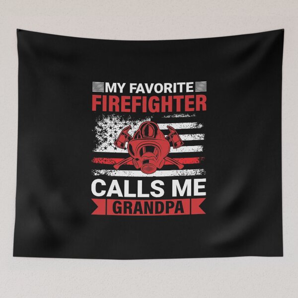 Item preview, Grandpa's Favorite Firefighter designed and sold by Anniebuh.