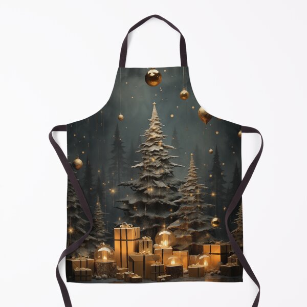 Item preview, Christmas celebration with decorated tree designed and sold by PopArtPulse.