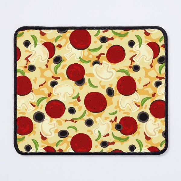 Item preview, Pizza Toppings Pattern designed and sold by ArtVixen.