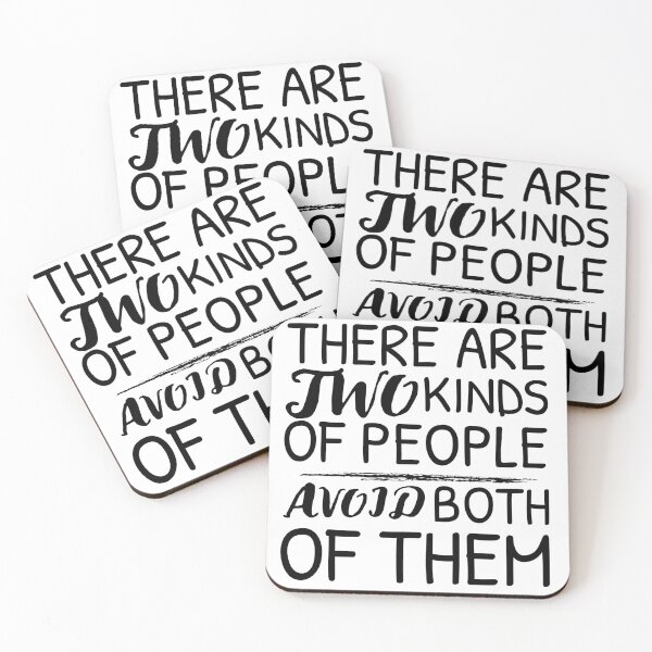 Item preview, There are Two Kinds of People, Avoid Both of Them designed and sold by crazydotdesigns.