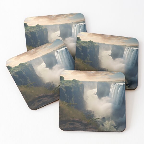 Item preview, Victoria falls in a canyon designed and sold by johndesign88.