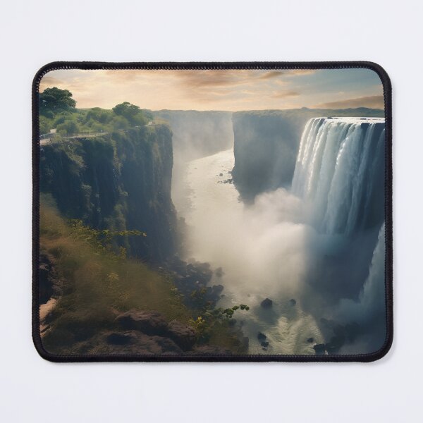 Item preview, Victoria falls in a canyon designed and sold by johndesign88.