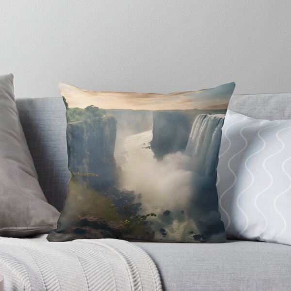 Item preview, Victoria falls in a canyon designed and sold by johndesign88.