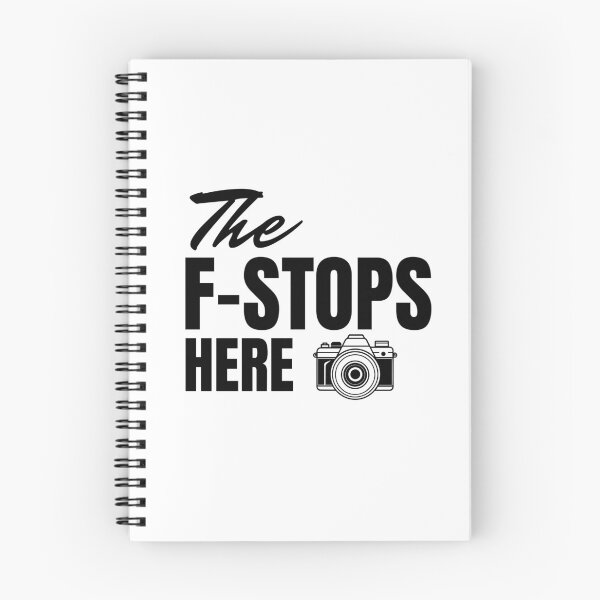 Item preview, The F-Stops Here (black) designed and sold by StonegateArt.