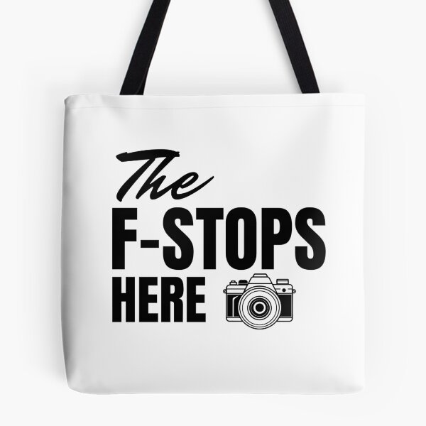 Item preview, The F-Stops Here (black) designed and sold by StonegateArt.